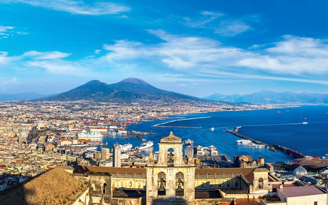 Tour of Naples with Vesuvius​